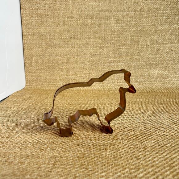 Martha by Mail Copper Cookie Cutter Collie Sheepdog Dog Michael Bonne - Picture 4 of 7